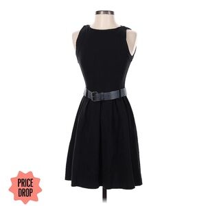 Theory Sleeveless Black Cocktail Dress